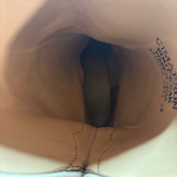 Cimarron Red And White Cowboy Boots Size 2.5 - Picture 9 of 11